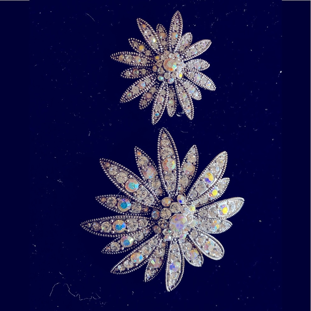 2 Joan Rivers crystallized with Swarovski crystal
